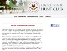 Tablet Screenshot of gphuntclub.com